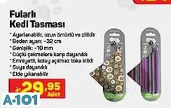 FULARLI KEDİ TASMASI FULARLI KEDİ TASMASI
